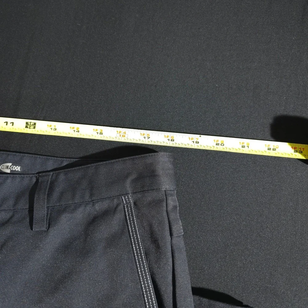 Adidas Golf Pants Mens 36x34‎ Black ClimaCool Stretch Performance AE7002 Solid